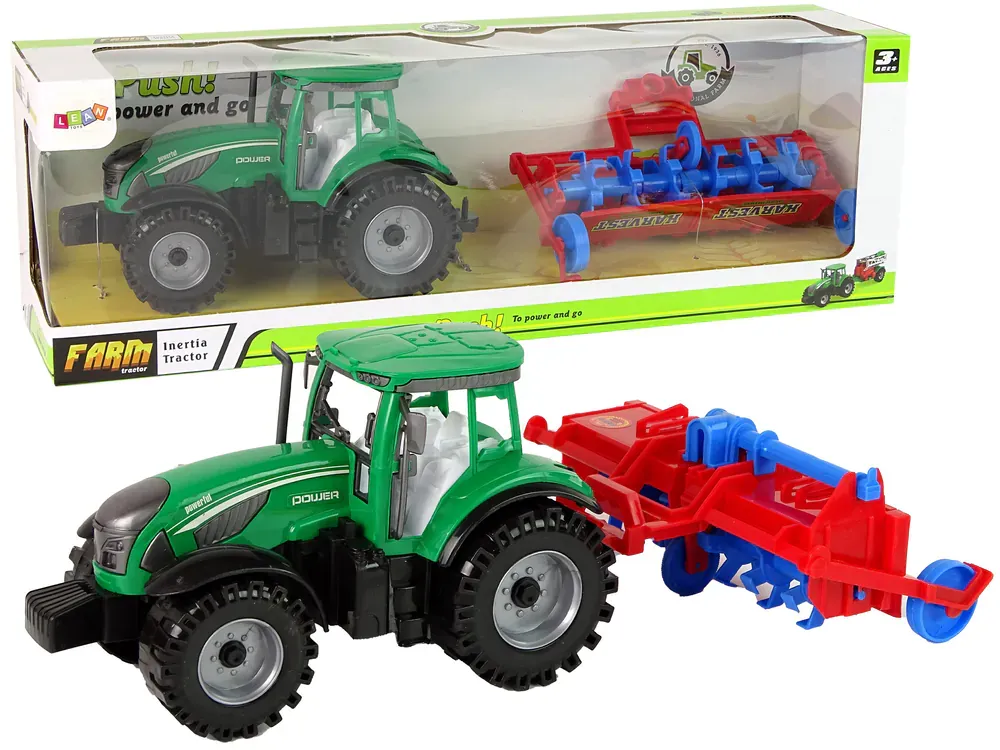 traktor s plugom - slika 2