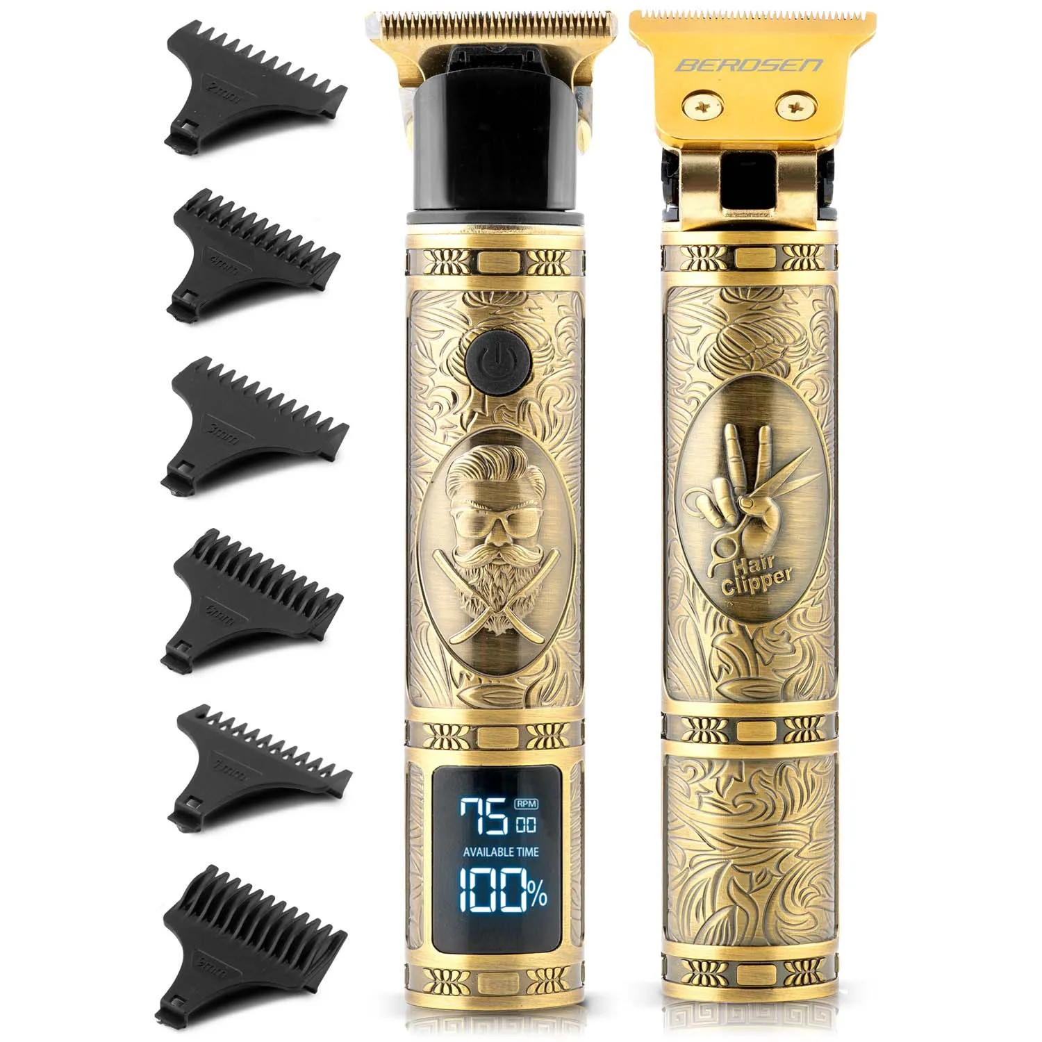 berdsen bd-261 gold barber mašinica za šišanje kose - slika 8