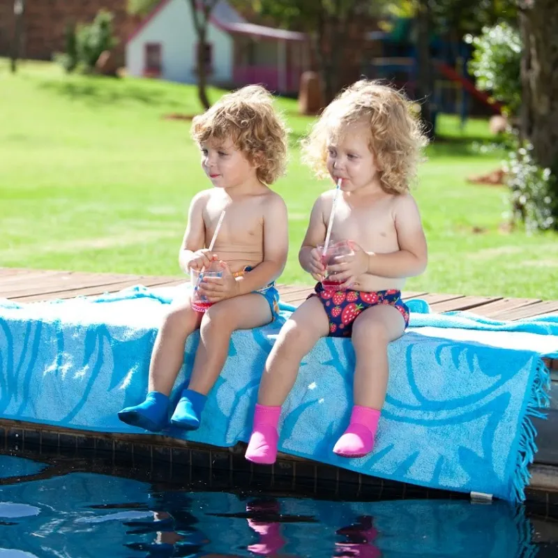konfidence pelena za vodu za bebe aquanappies pink hibiscus - slika 6