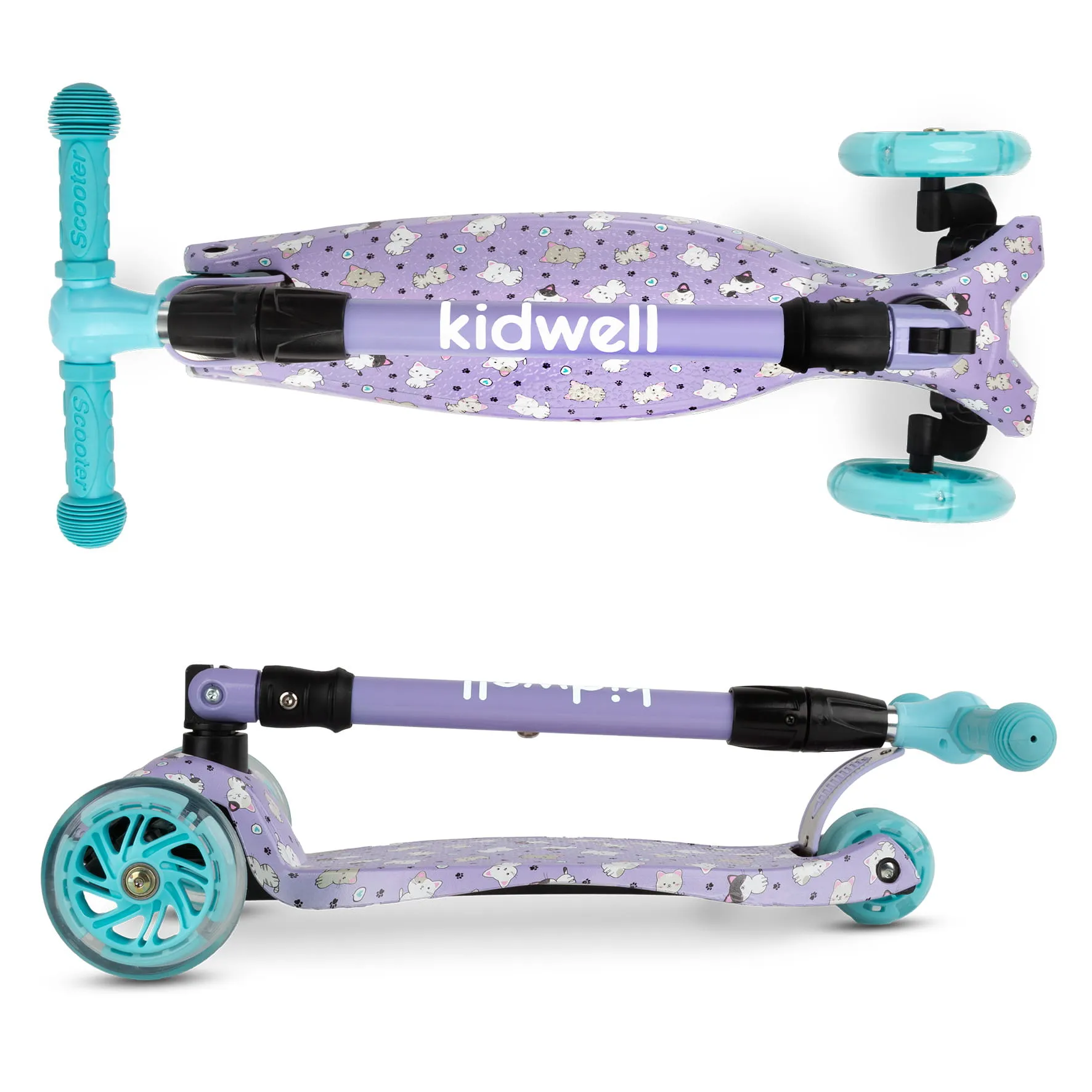 kidwell vento romobil s led kotačima - slika 3