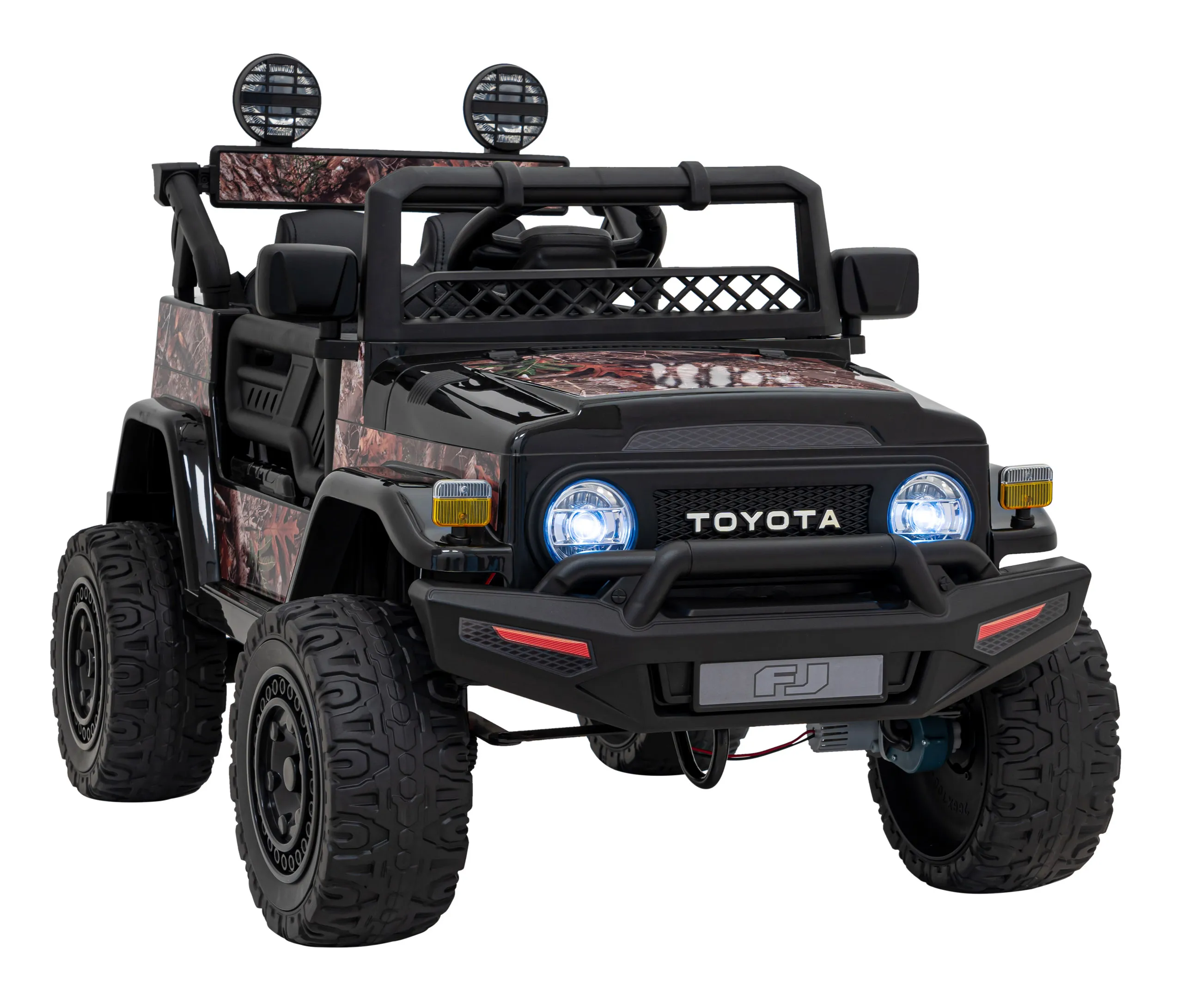 toyota fj cruiser, auto na akumulator, crna - slika 4