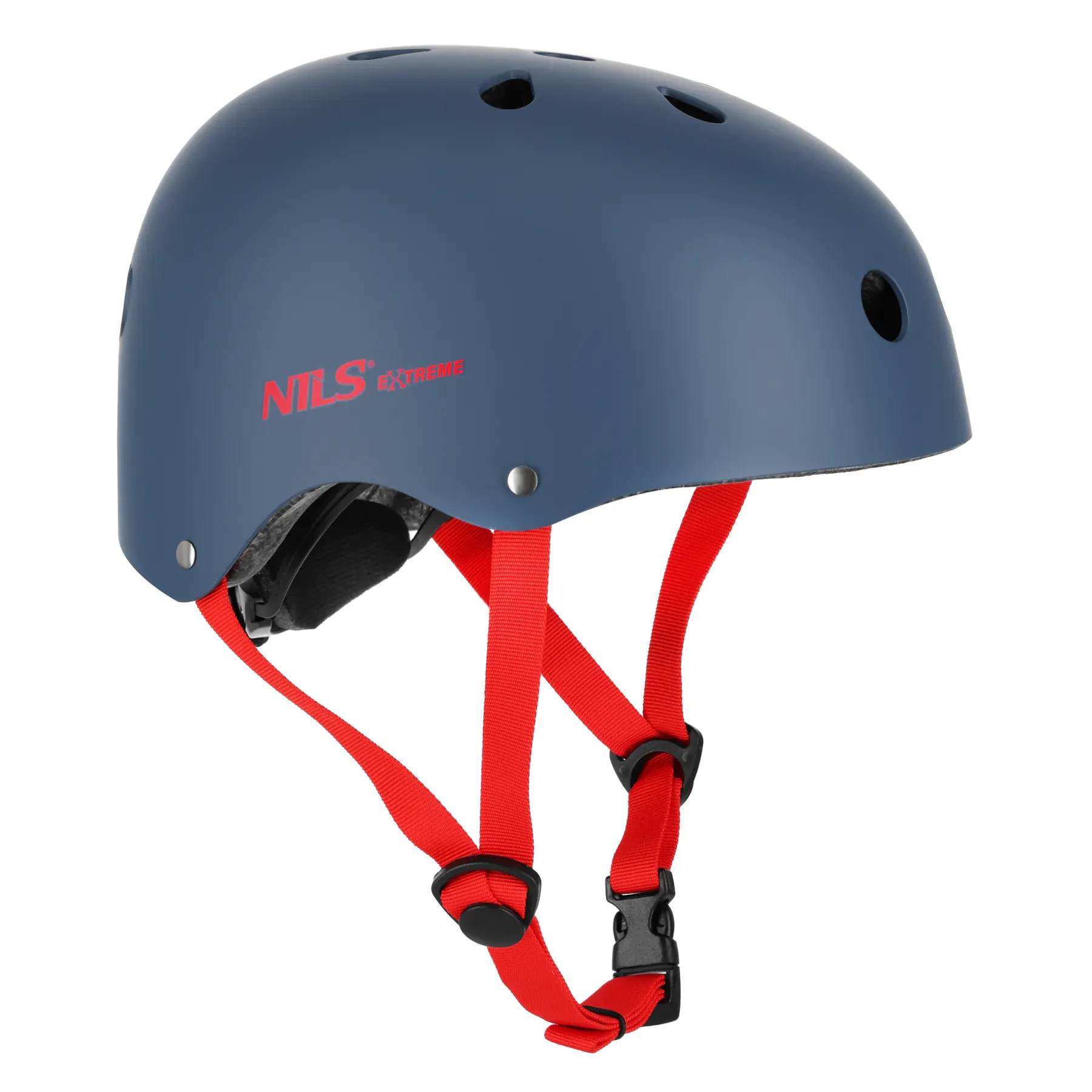 nils extreme kaciga sivo-crvena veličina xs 48–52 cm - slika 2