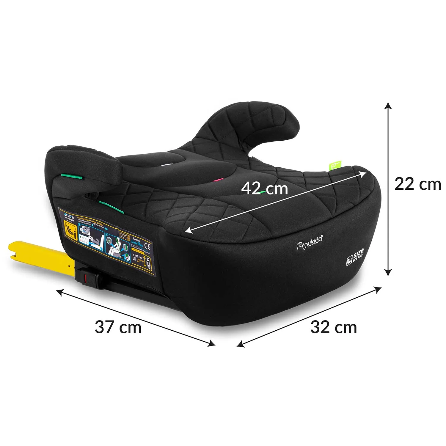 fodječja autosjedalica louis i isofix 22 - 36 kg nukido 710200 - slika 5