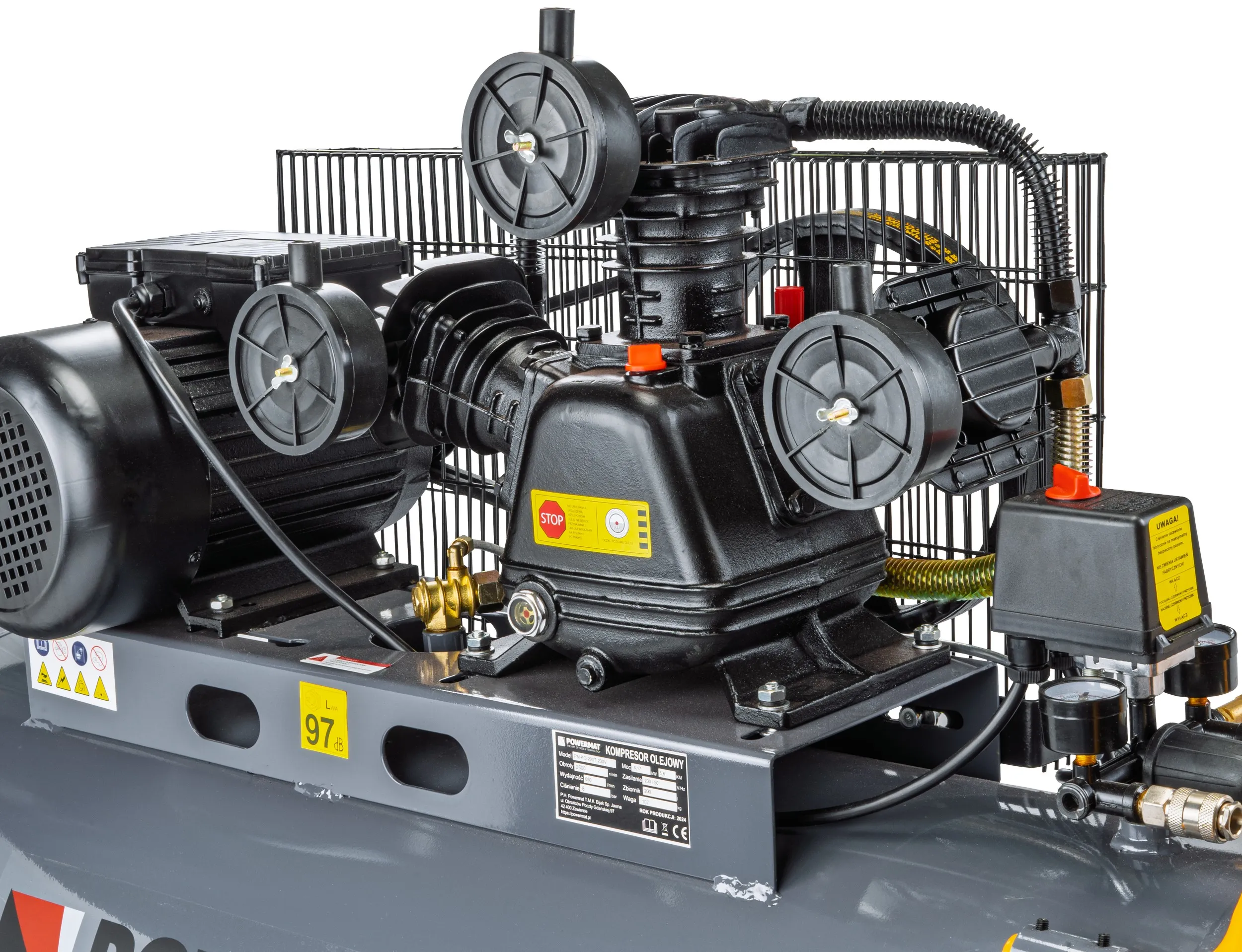 uljni kompresor pm-ko-200t – 400 v - slika 6
