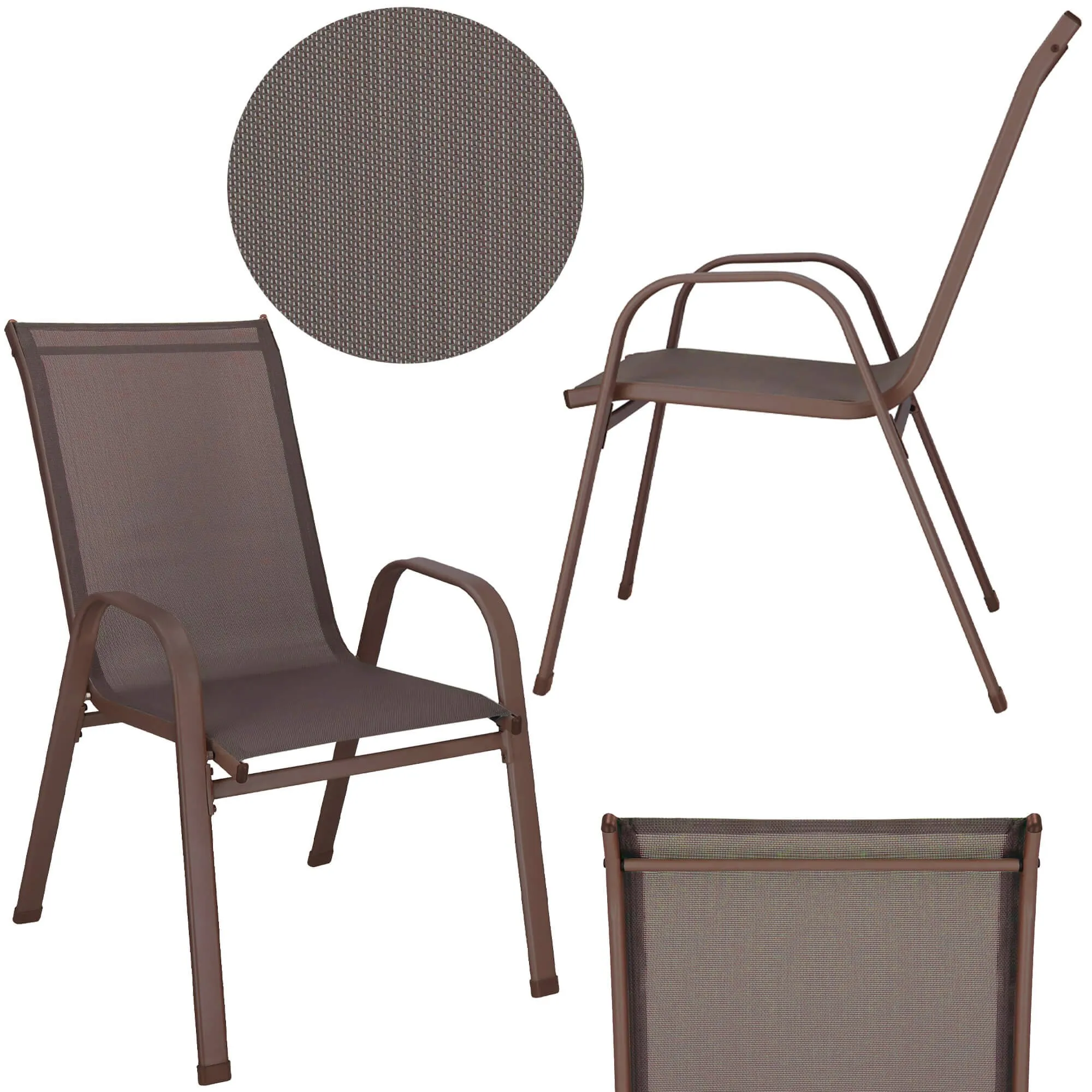 vrtna stolica 73 x 55,5 x 93 cm (2 kom.) - slika 5