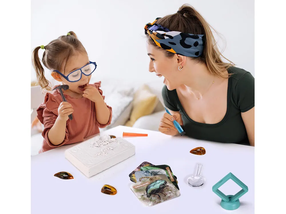 edukativni set iskopavanje fosila u jantaru - slika 7