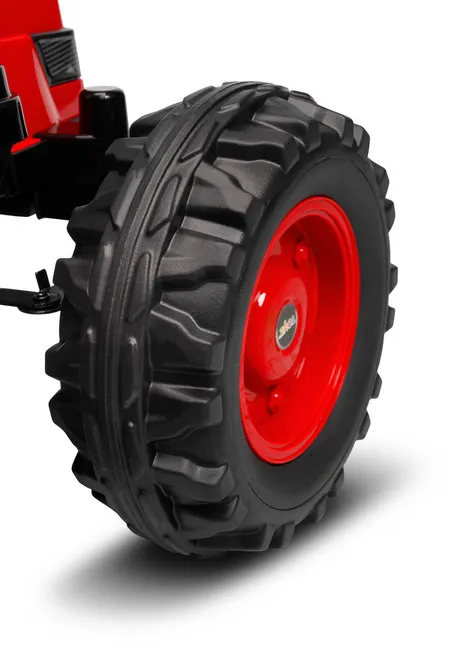 traktor hector na akumulator, crveni - slika 4
