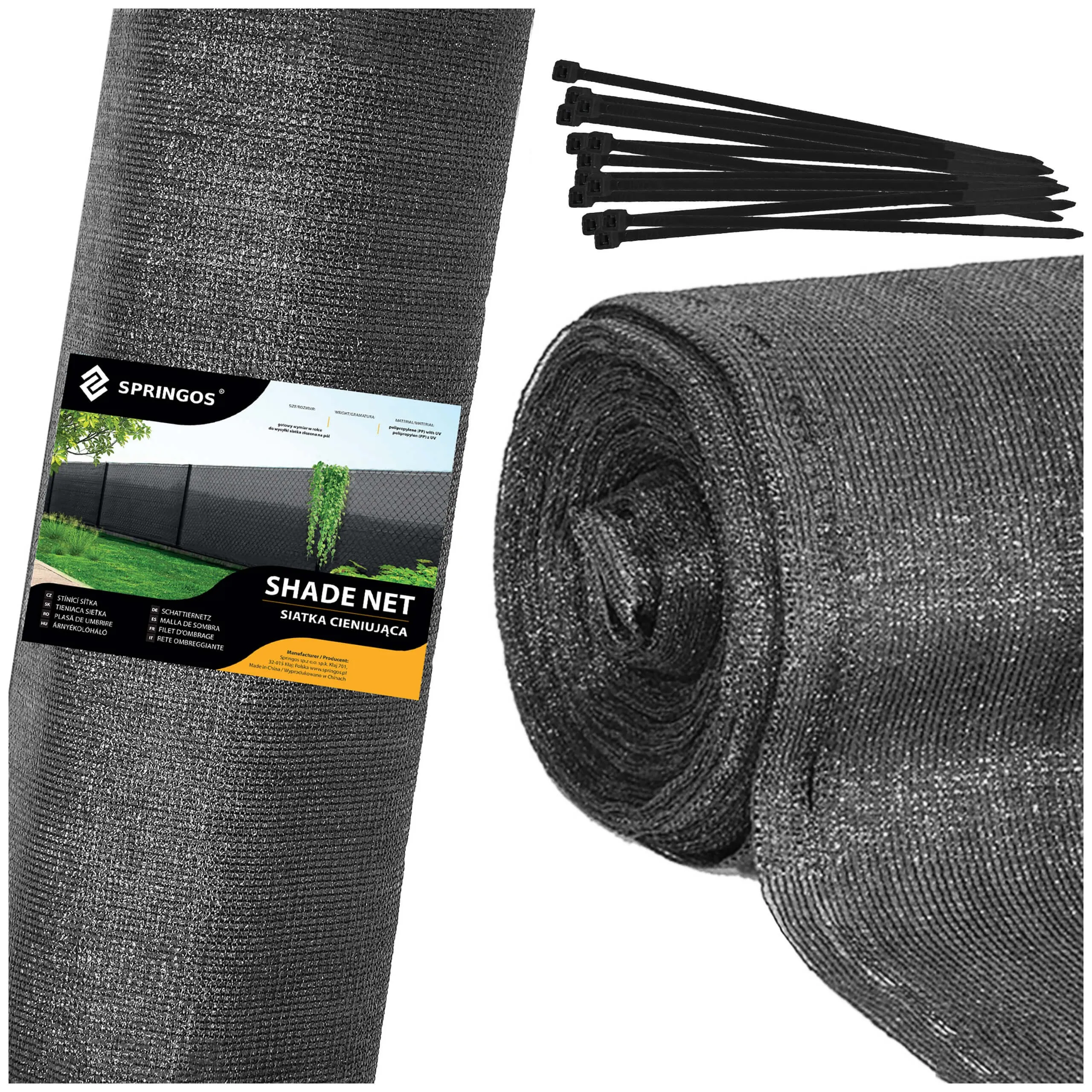 mrežasta sjena sn0066 – svijetlo antracit 140 gsm 1,2 × 25 m (100 traka) - slika 4