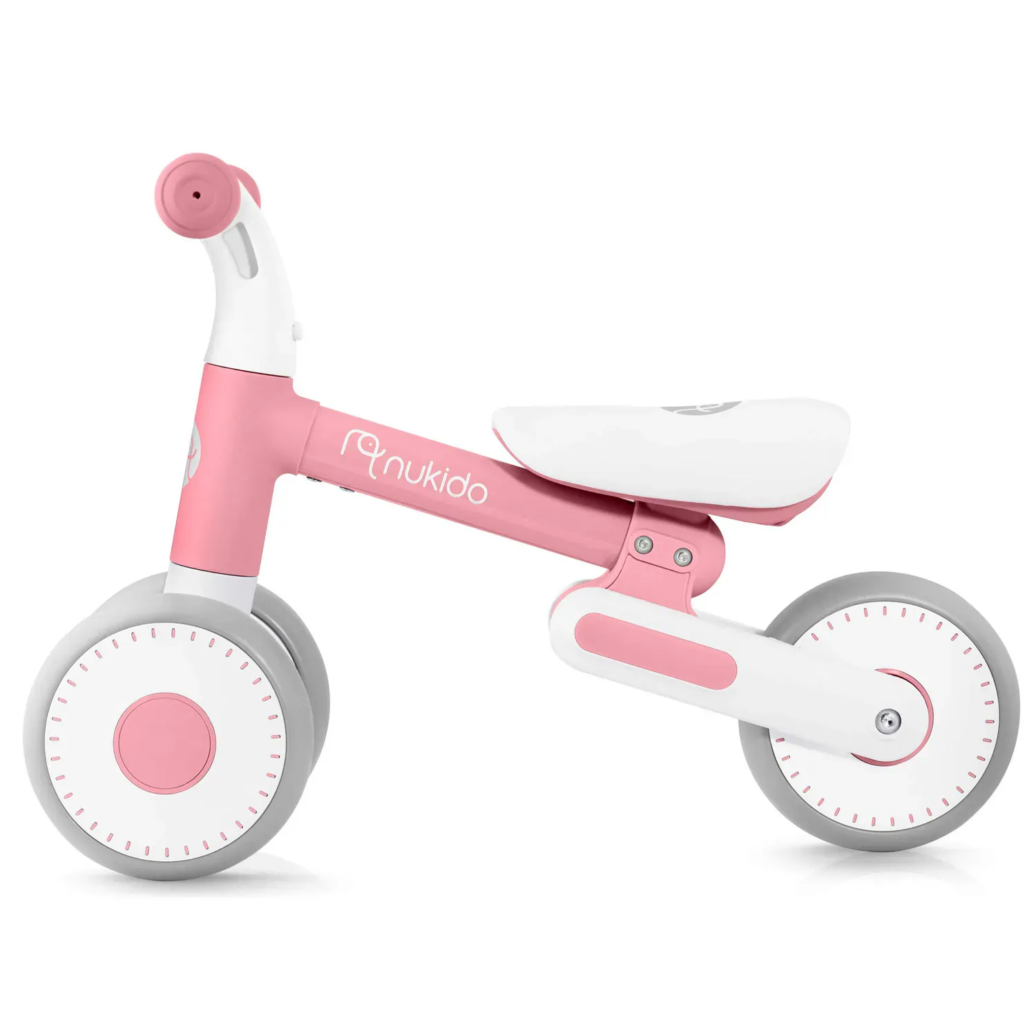 nukido bicikl za ravnotežu za djecu, pink - slika 3