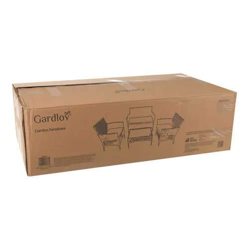 gardlov 26910 sivi vrtni namještaj od ratana - slika 7