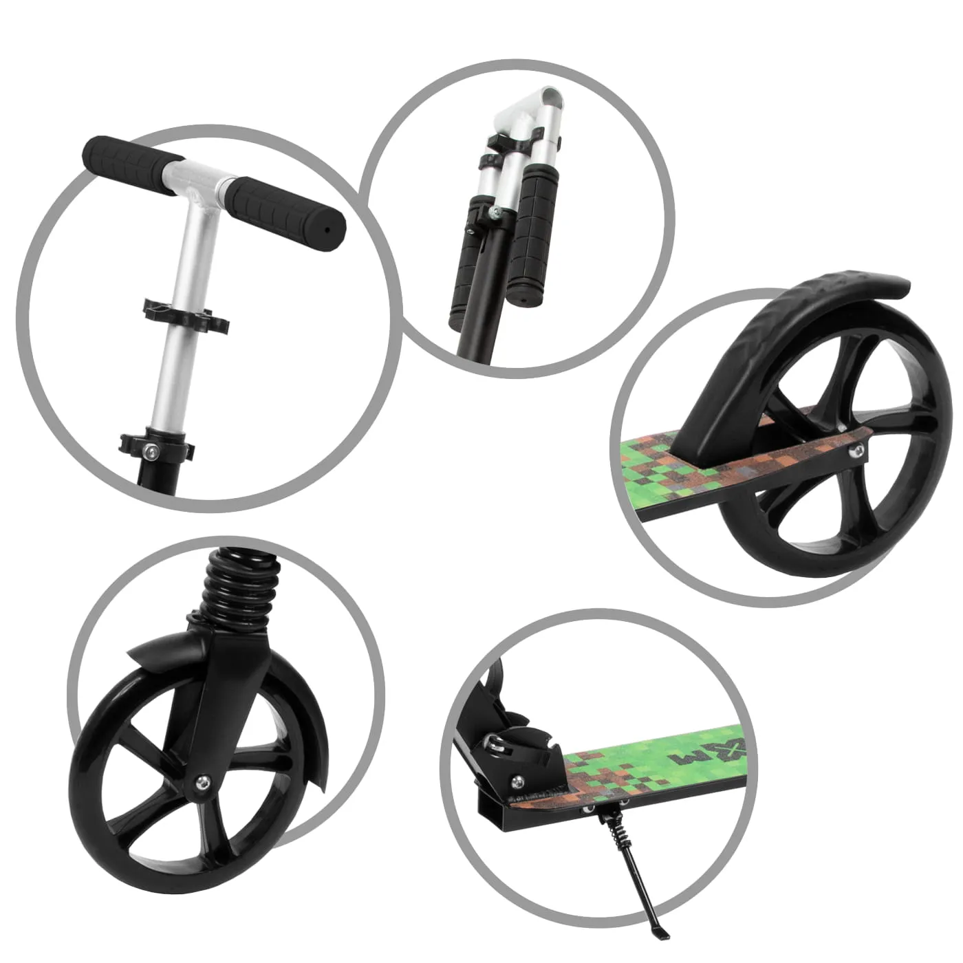 kidwell wxm dječji romobil driff, igra minecraft - slika 10
