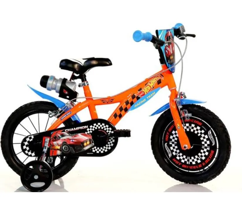 dječji bicikl dino bikes hot wheels narančasti 16" - slika 3