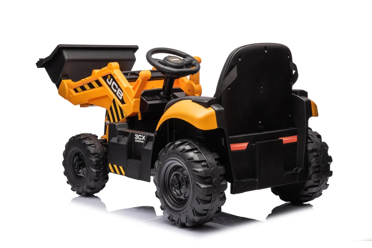 bager jcb, vozilo na akumulator, žuti - slika 6