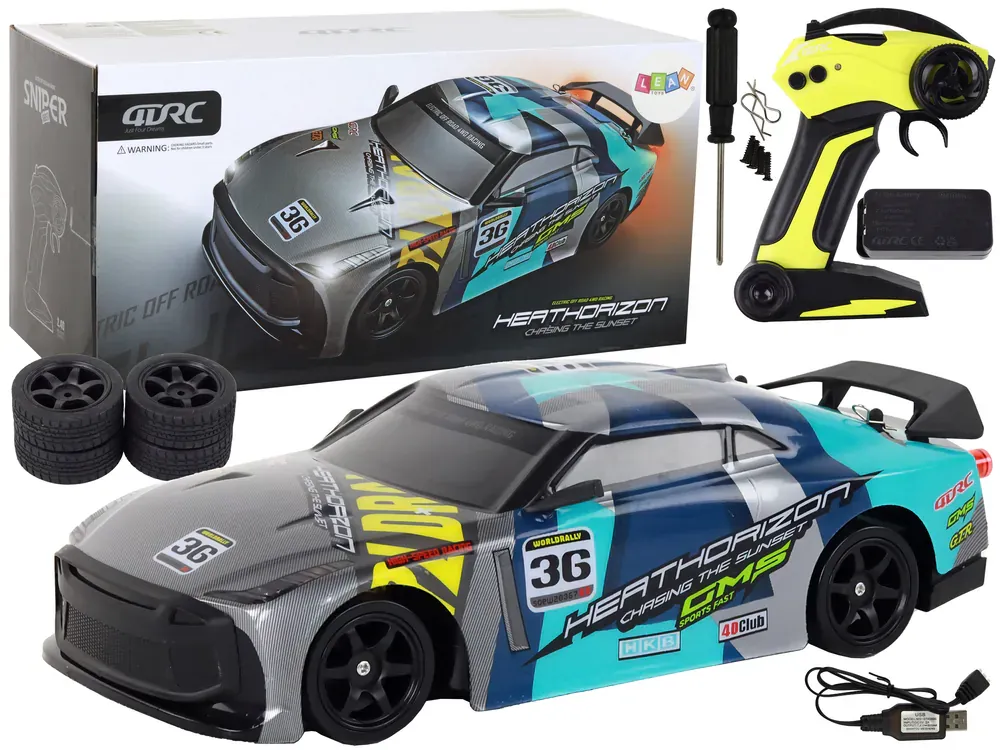 sportski auto na daljinsko upravljanje 4x4 - slika 2