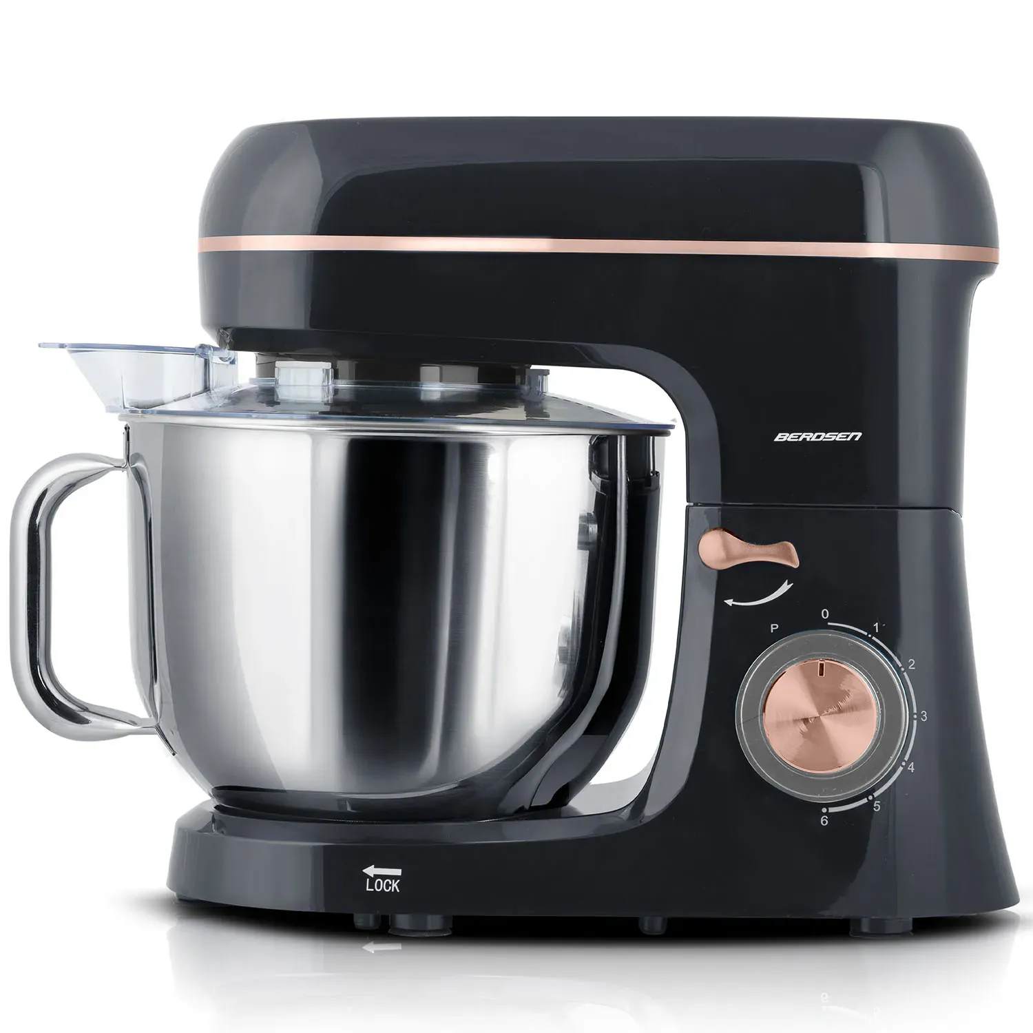 berdsen planetarni mikser 3 u 1 snage 1400 w, kuhinjski robot 6 l - slika 3