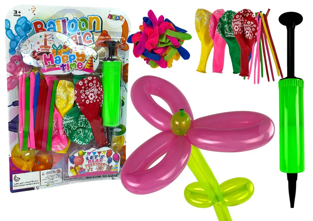 Set za pumpanje šarenih balona - Pribislavec