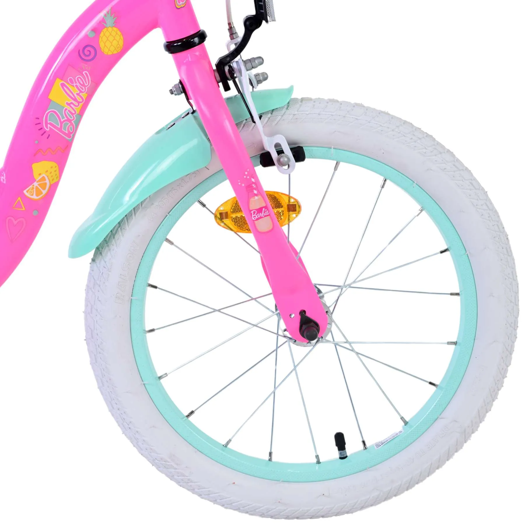 dječji bicikl barbie 16" roza - slika 5