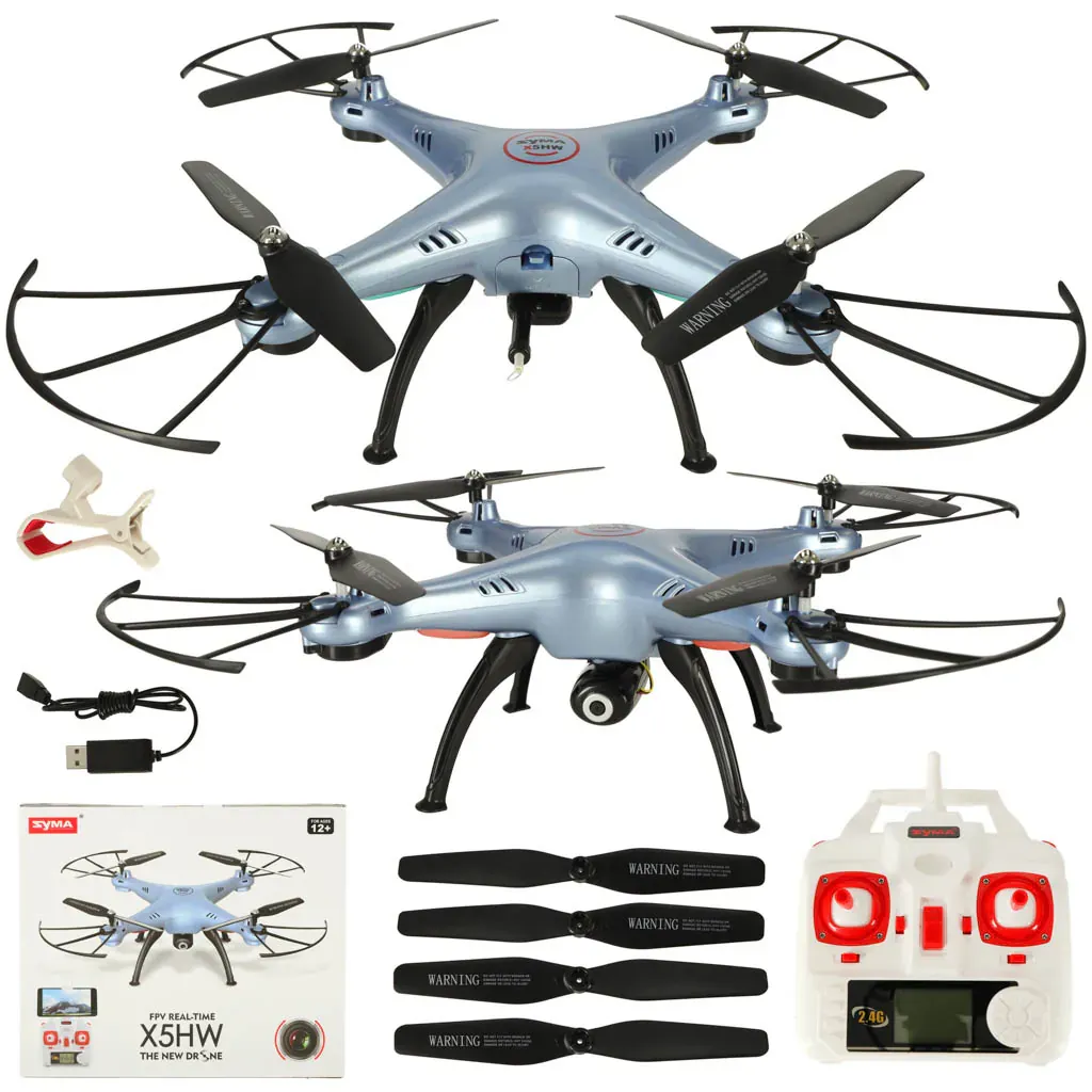 Syma dron X5HW na daljinsko upravljanje s kamerom plavi - Pribislavec