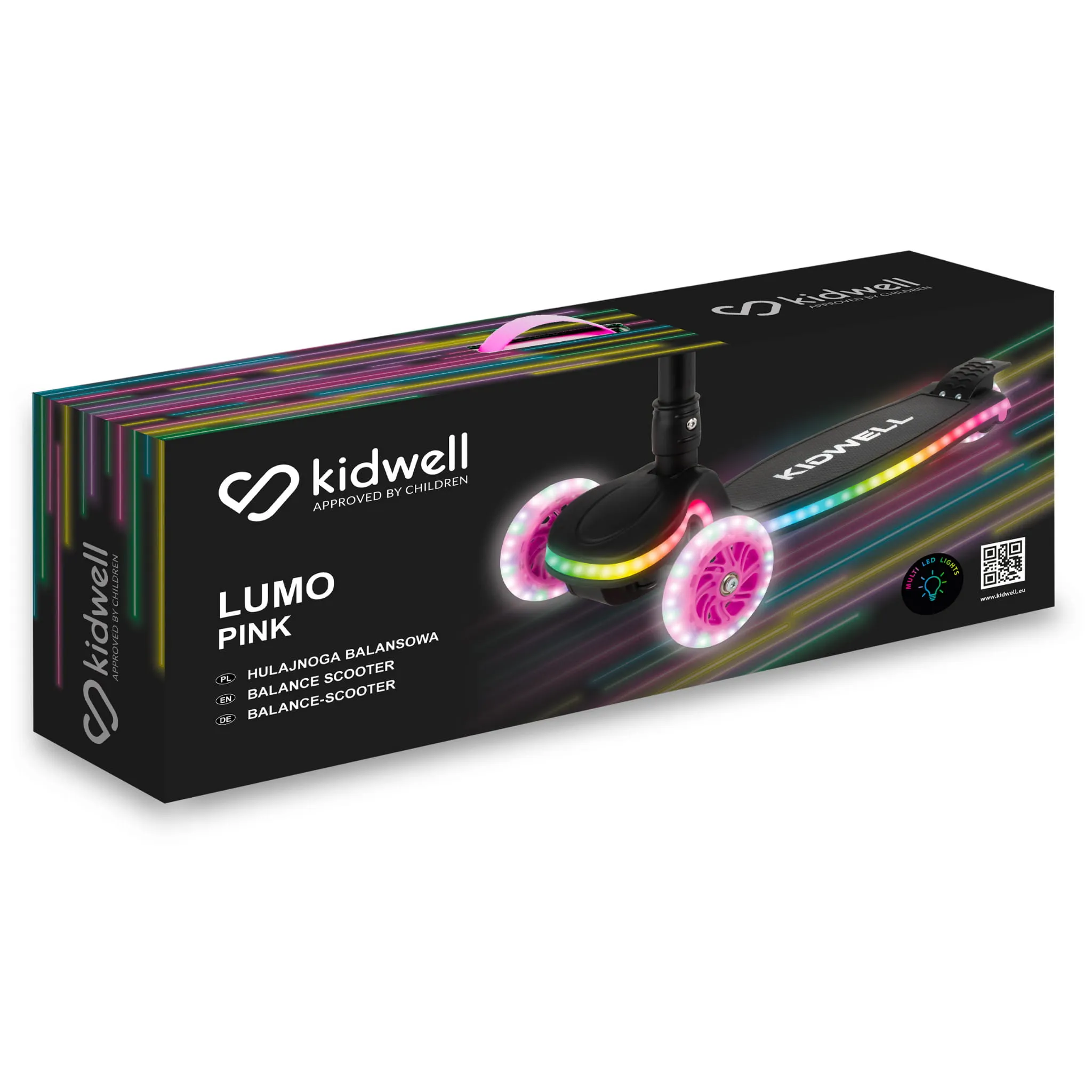 lumo ružičasti romobil za ravnotežu - slika 11