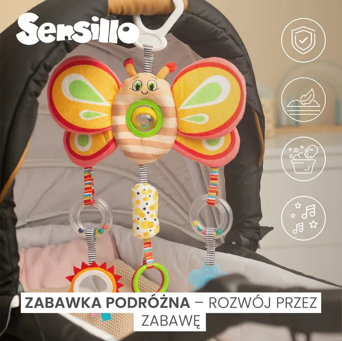 šarena putna igračka leptir - slika 5