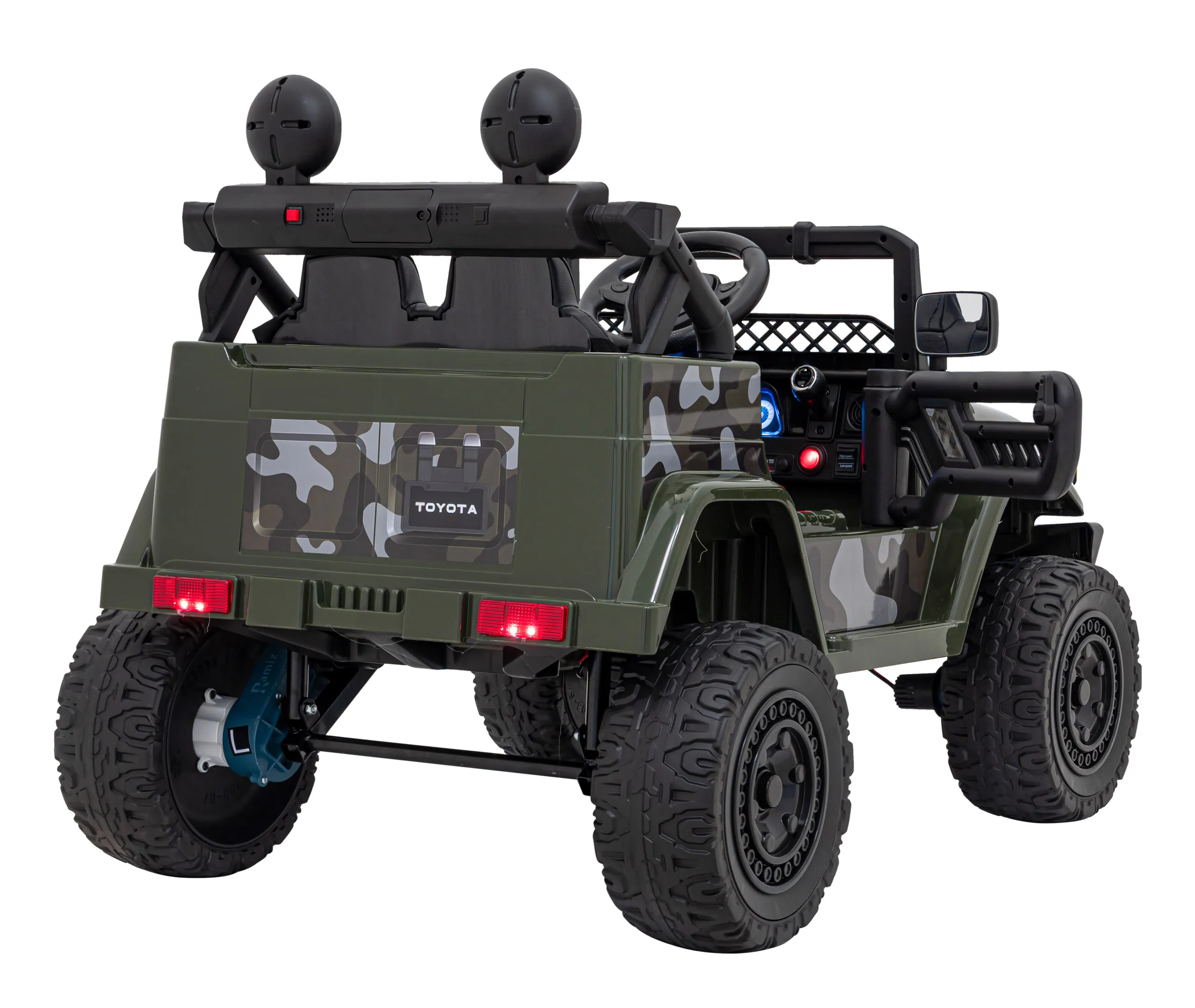 toyota fj cruiser, auto na akumulator, kamuflažni - slika 9
