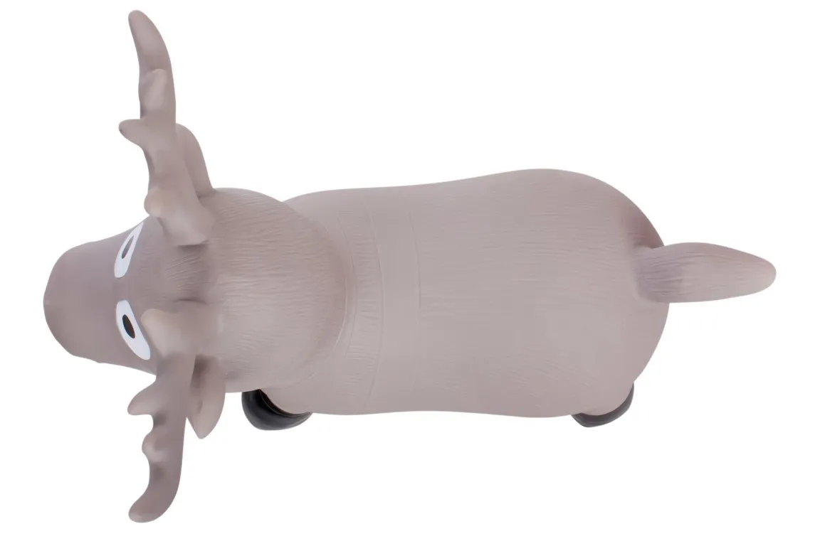 gumeni jelen za skakanje 52cm bež - slika 5