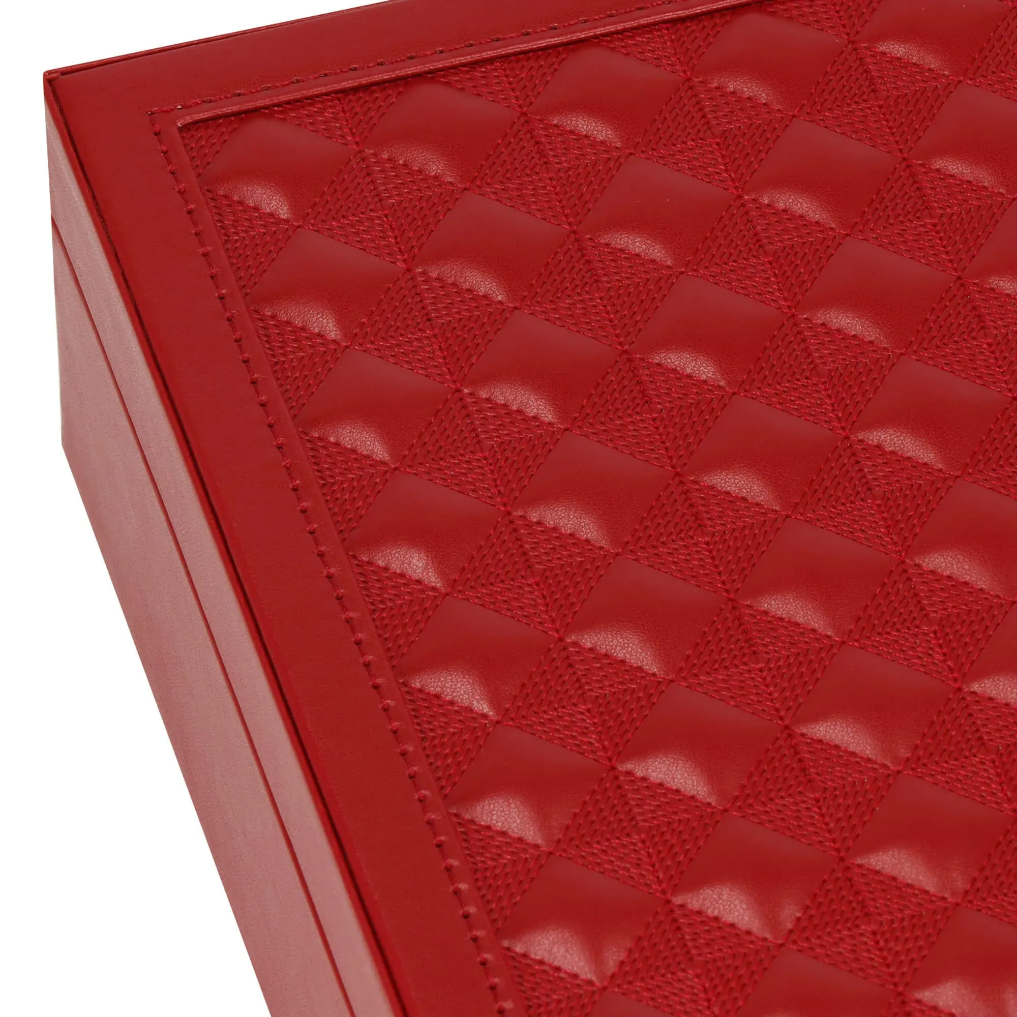 kutija za nakit crvena 25,3x25,3x8,5 cm - slika 7
