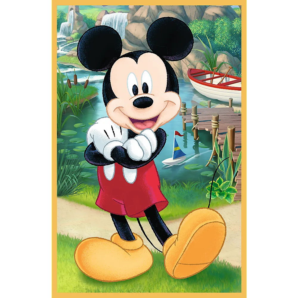 puzzle - 3x50 - miševi na odmoru disney trefl 34881 - slika 4