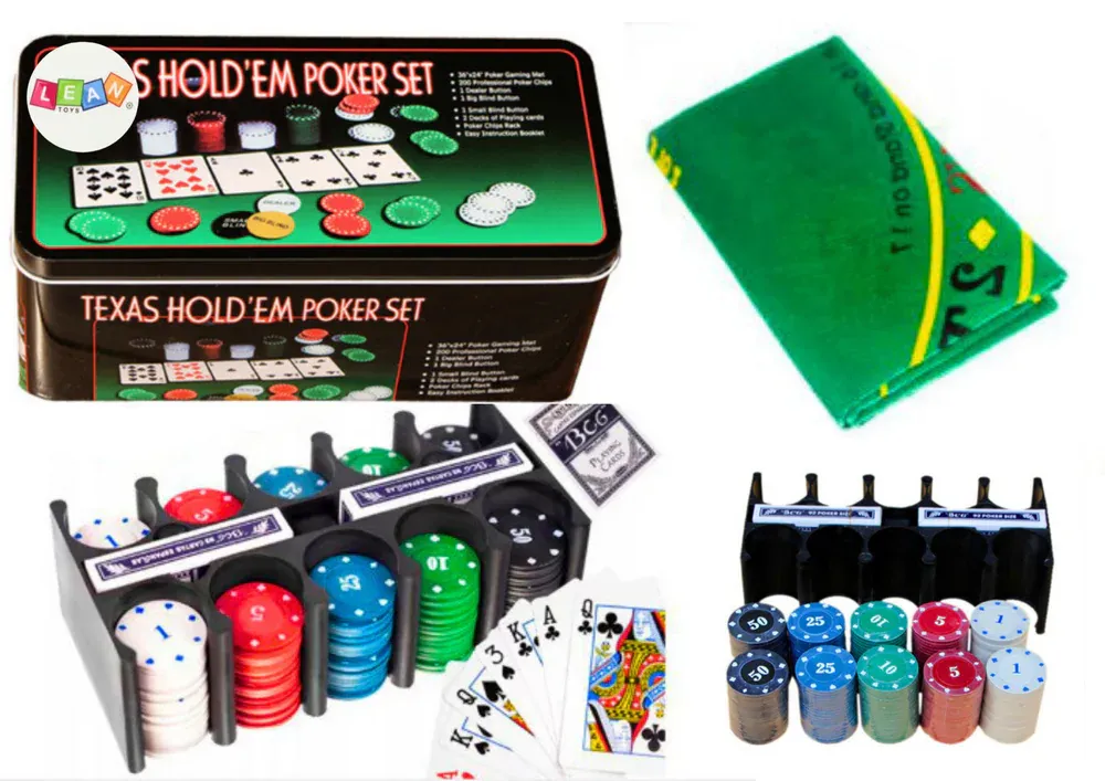 set za igru poker 2 špila karata - slika 1