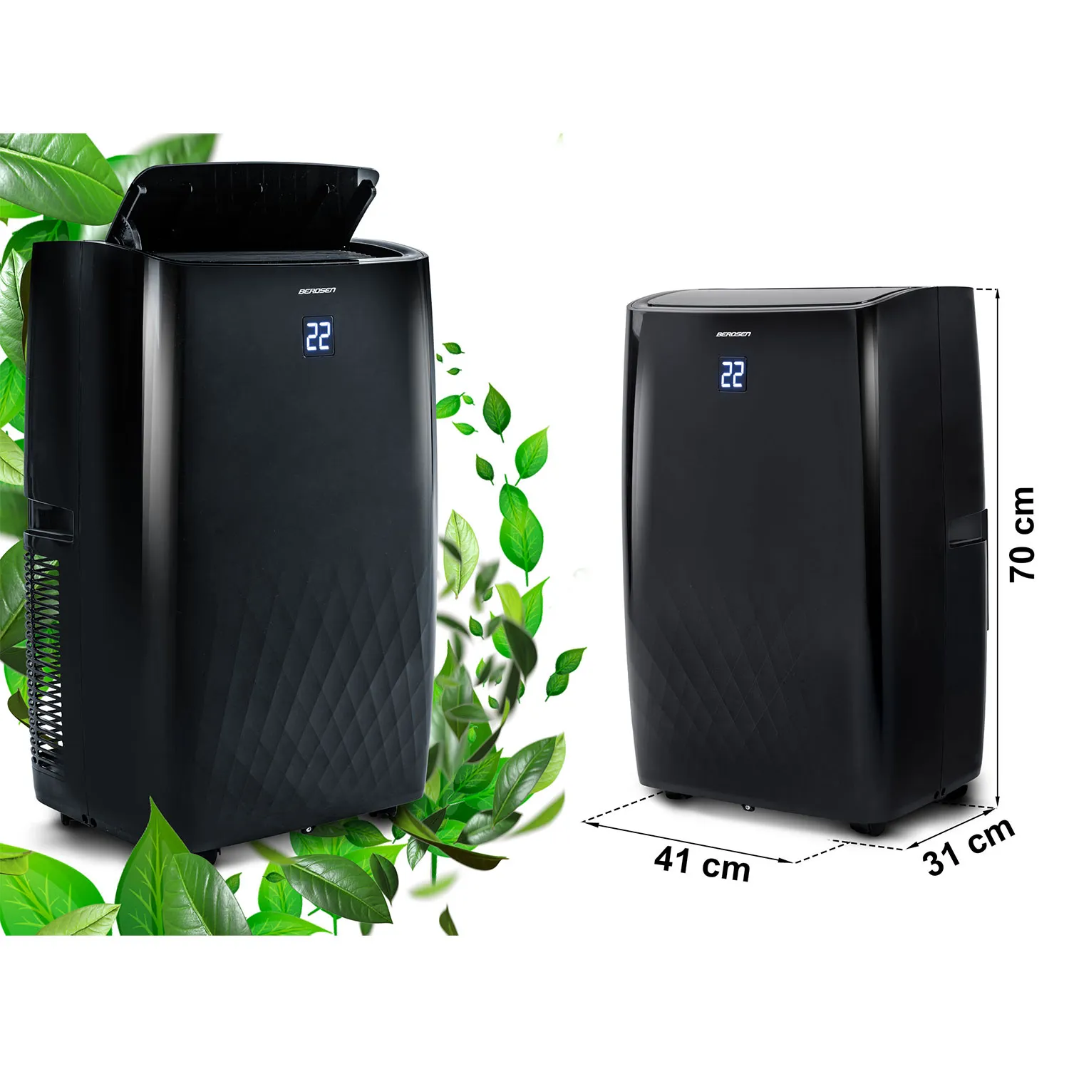 prijenosni klima uređaj berdsen bd-581 14000 btu - slika 9
