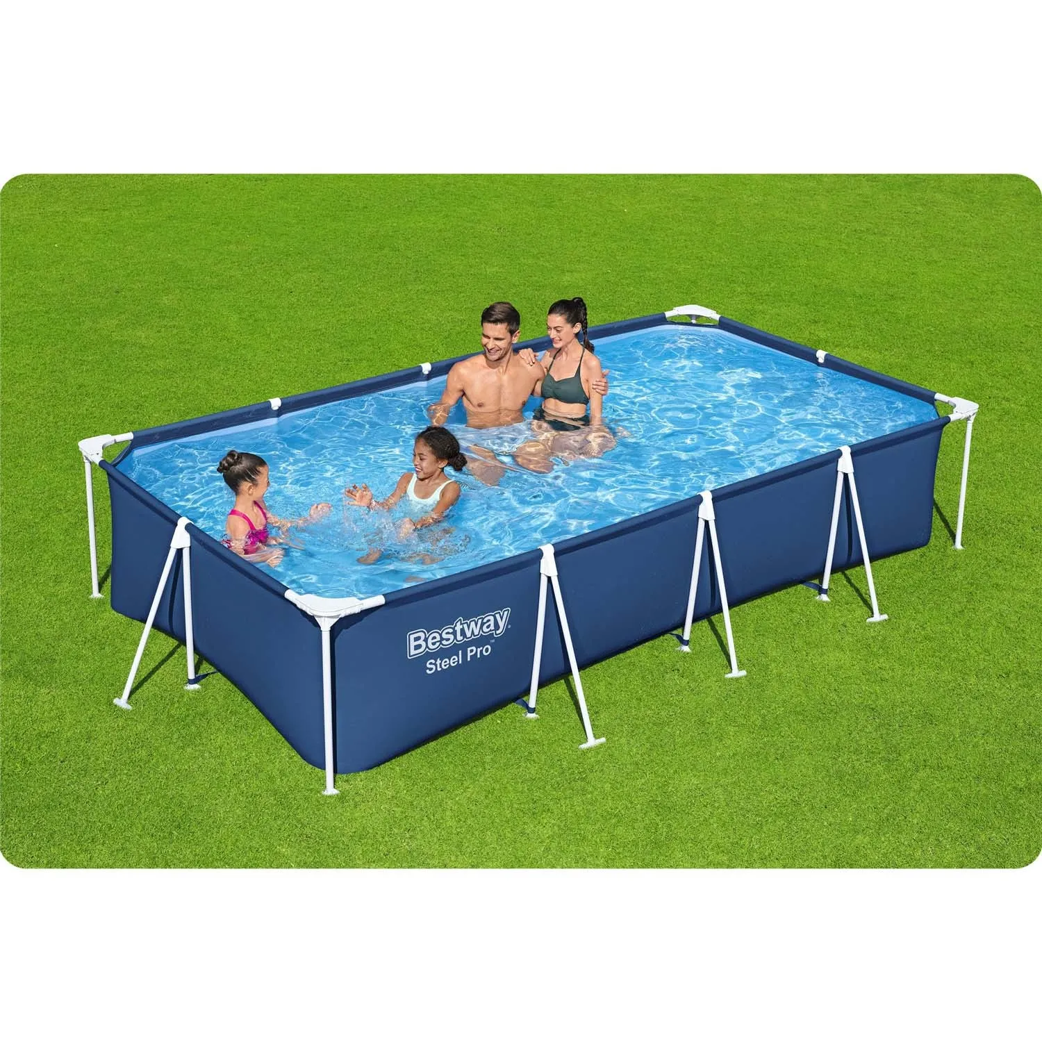bestway vrtni bazen 400 x 211 x 81 cm 4u1 - slika 9