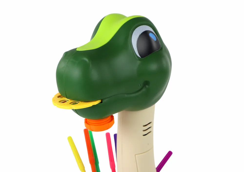 projektor za crtanje sa zvučnim efektima i dodacima dinosaur tamnozeleni - slika 4
