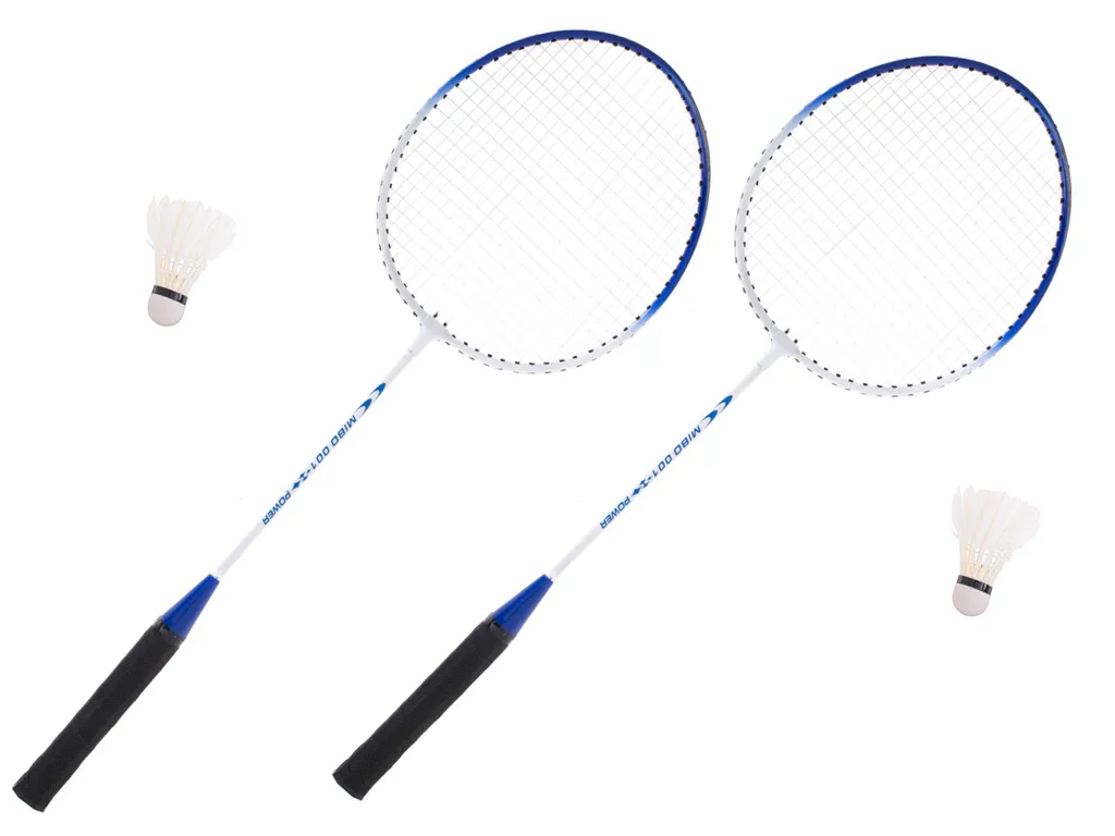set reketa za badminton u torbi plavi - slika 5