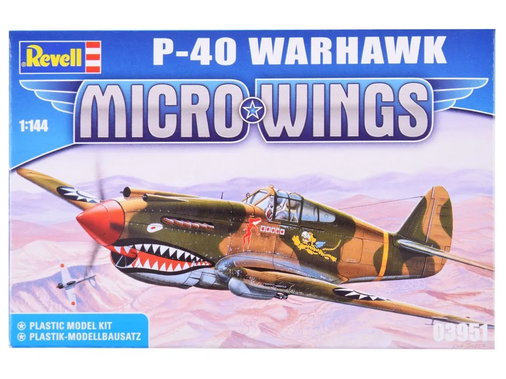 micro wings curtiss p-40 warhawk 1:144 rv0019 - slika 3