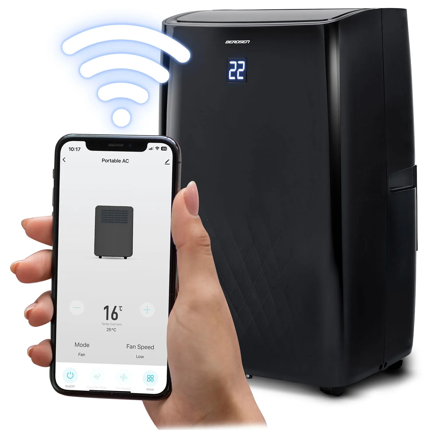 prijenosni klima uređaj berdsen bd-581 14000 btu - slika 4