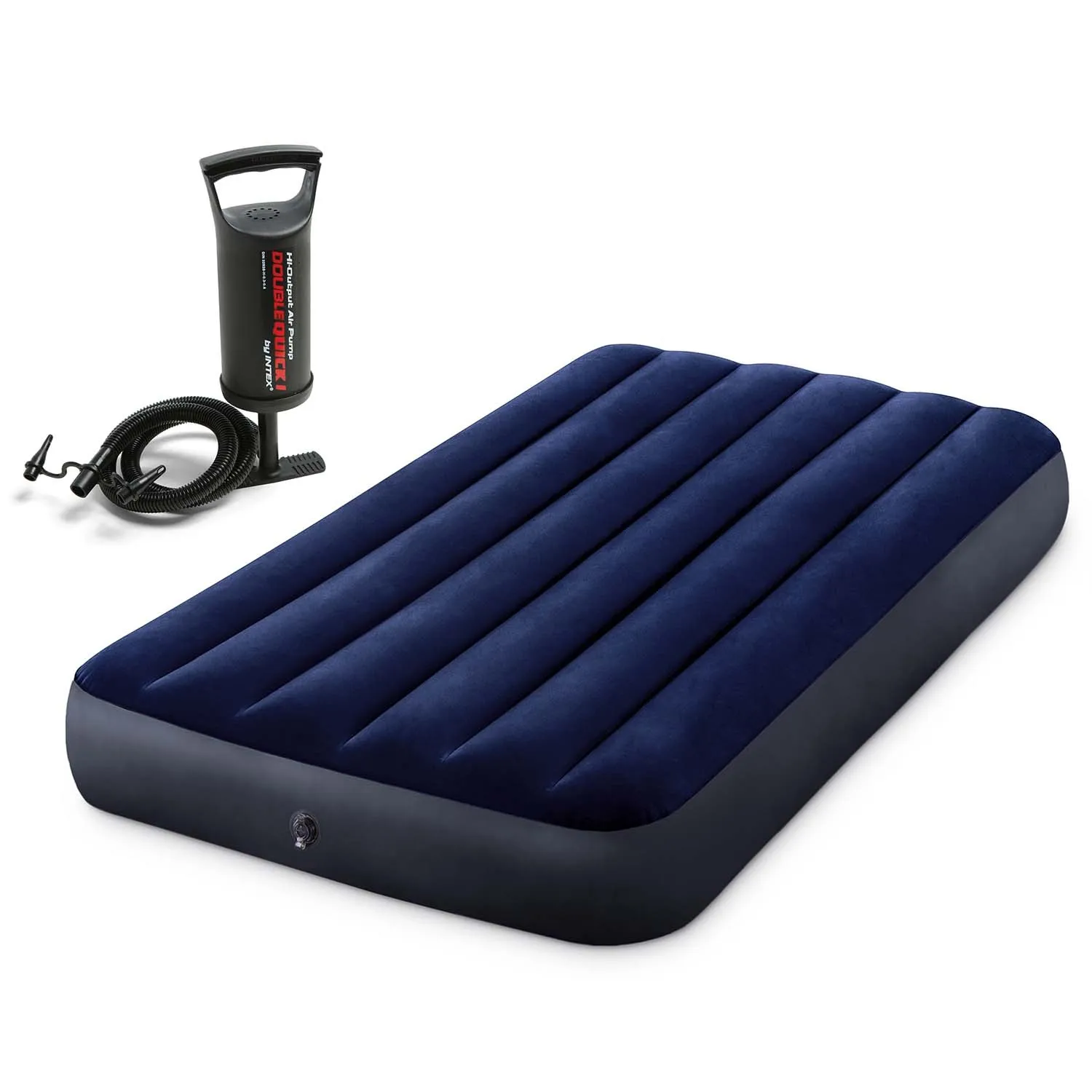 intex madrac na napuhavanje 191x99x25 cm s klipnom pumpom - slika 4