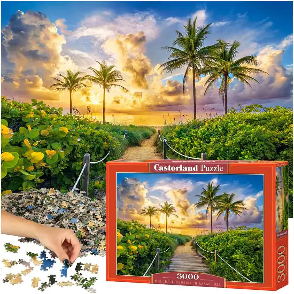 castorland puzzle miami 3000kom. - slika 2
