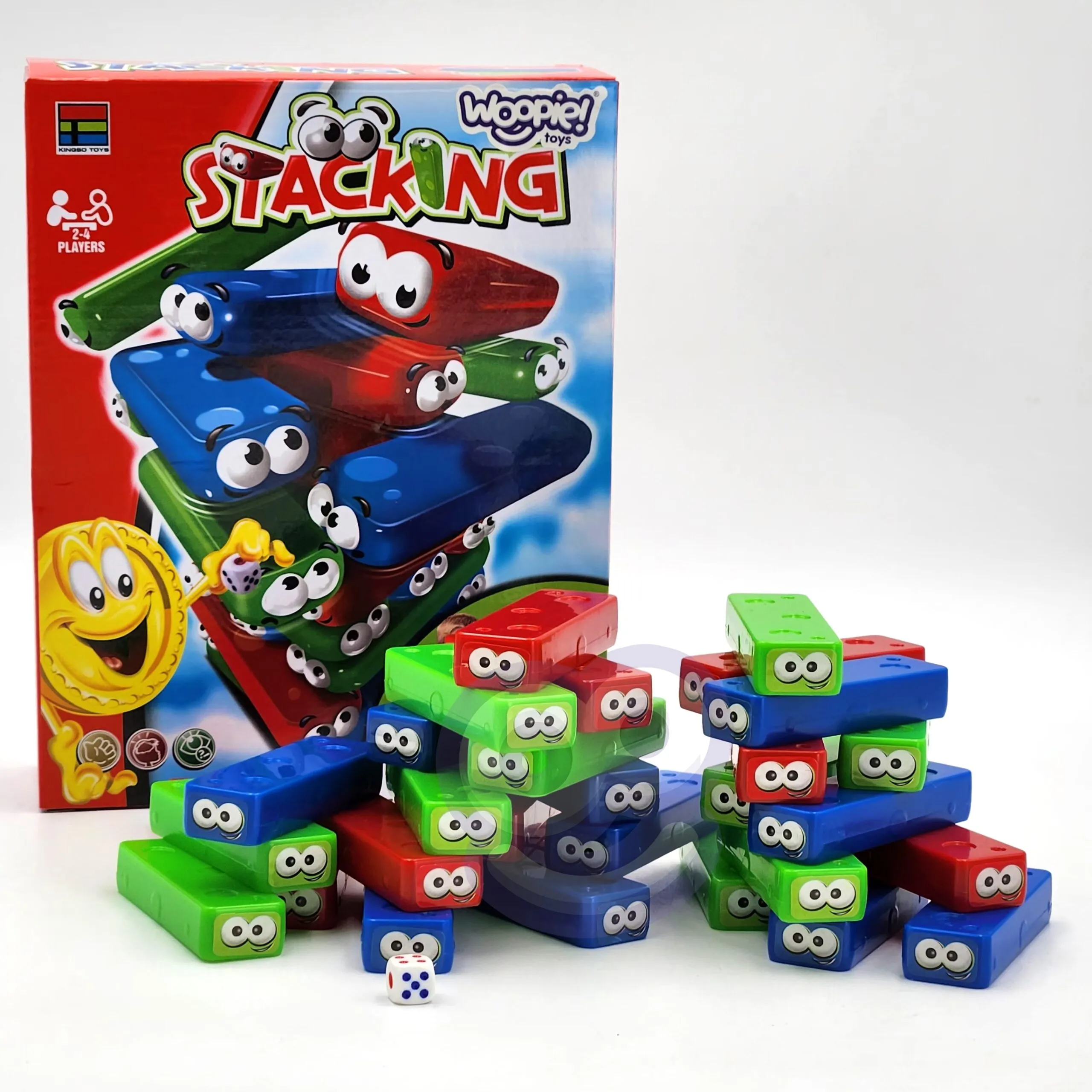woopie društvena igra " kula ljuljačka s jenga blokovima " 4+ - slika 3