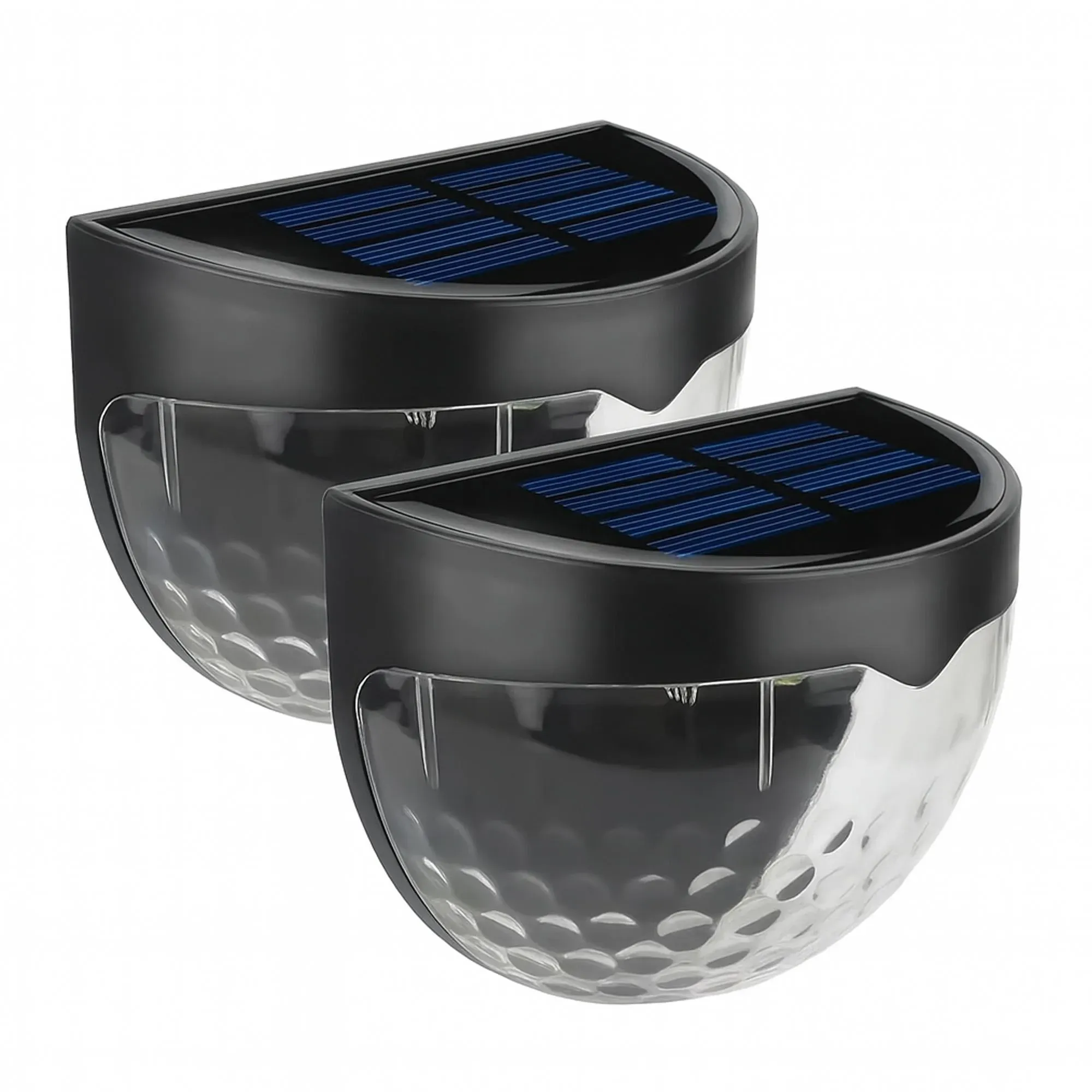 solarne zidne vrtne lampe led 8 kom. - slika 2