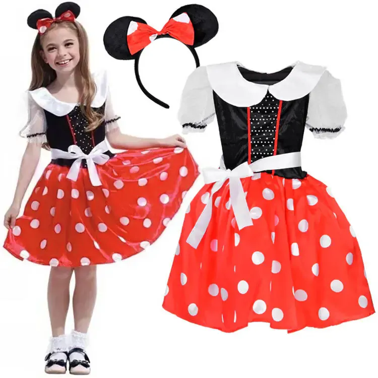 kostim minnie mouse za djevojčice, l/xl - slika 2