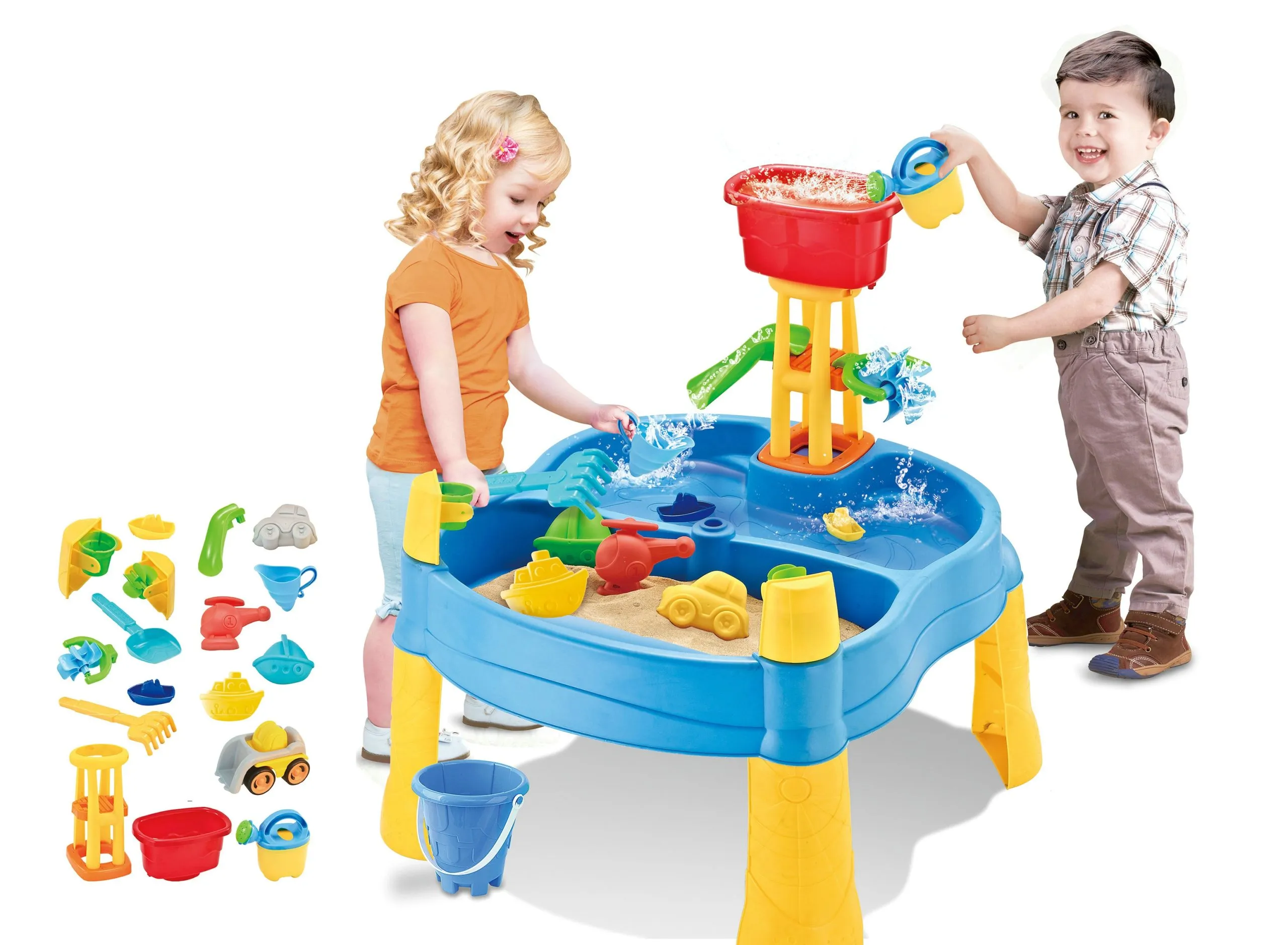 woopie water table 2in1 sandbox mill 14 dodataka - slika 5