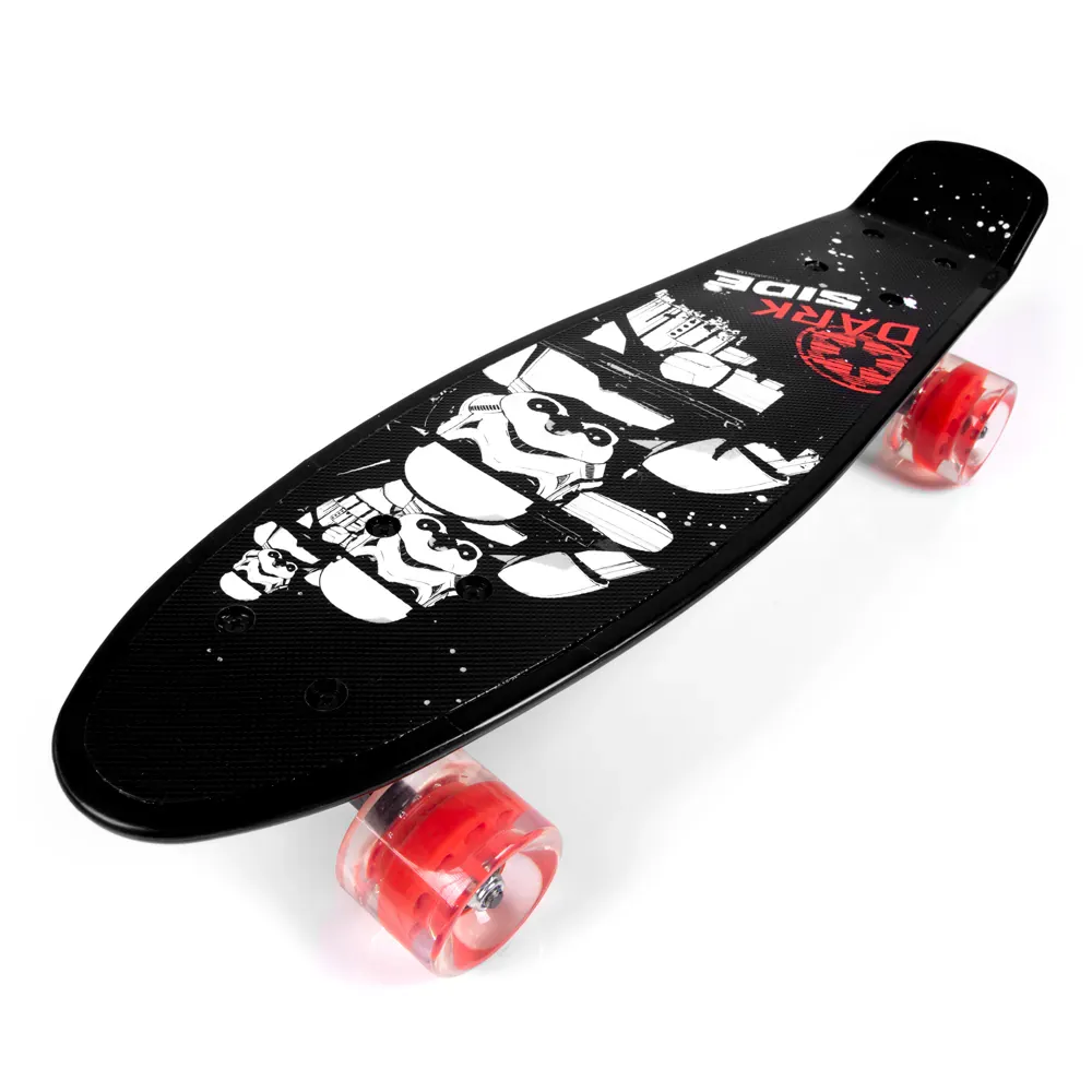 dječji skateboard star wars crni - slika 2