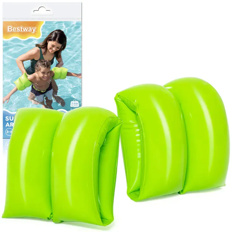 bestway rukavice za plivanje, 20 cm x 20 cm, zelene - slika 2