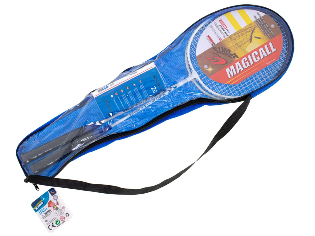 set reketa za badminton u torbi plavi - slika 9