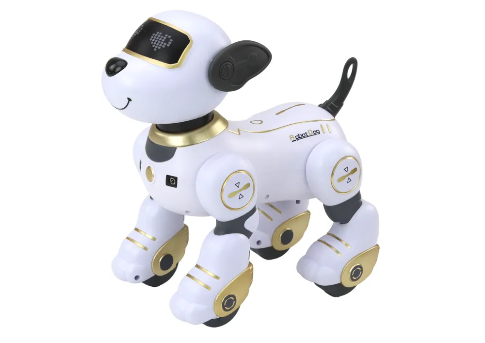 interaktivni robotski pas na daljinsko upravljanje zlatni - slika 3