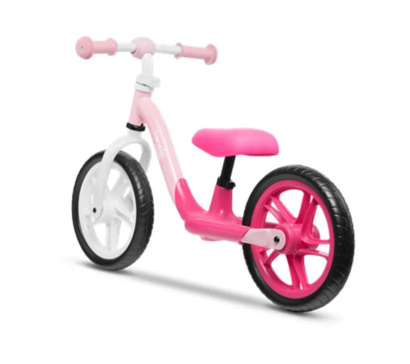 lionelo bicikl bez pedala alex roza - slika 4