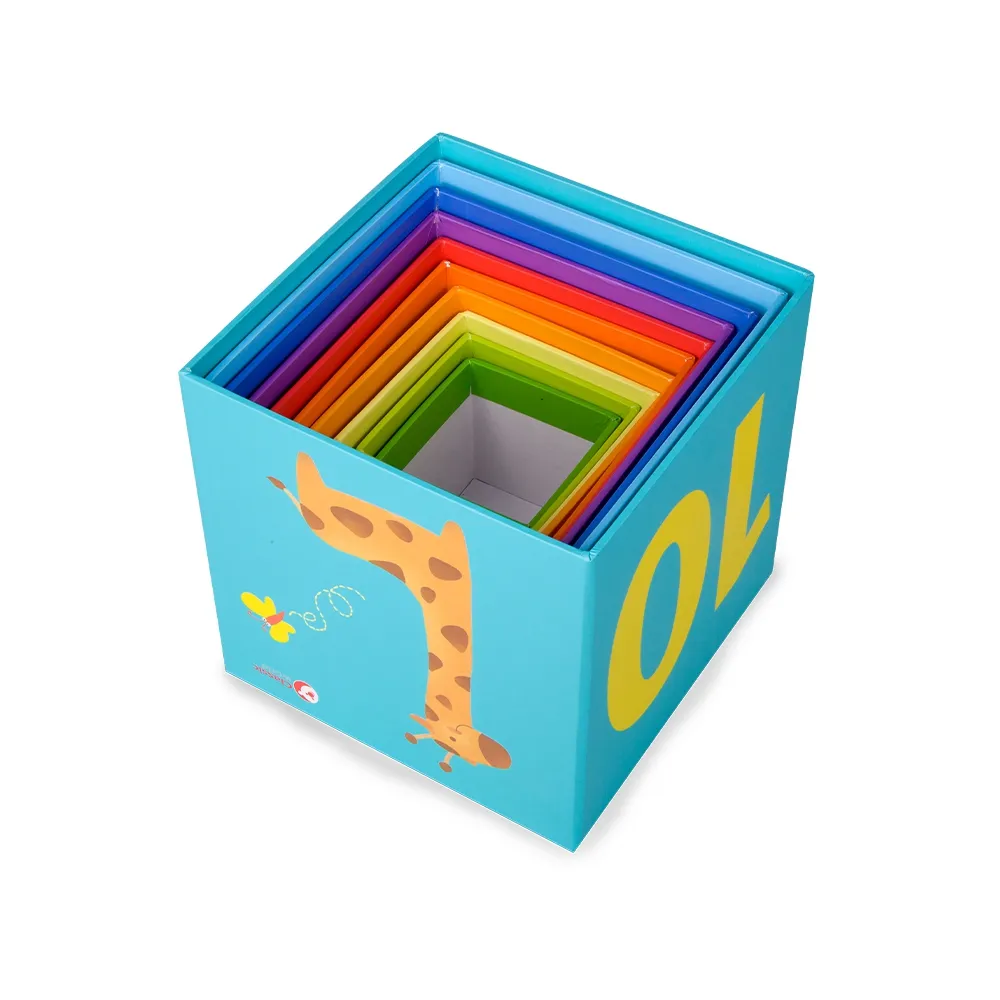 classic world magic box blocks puzzle tower edukativna igračka - slika 7