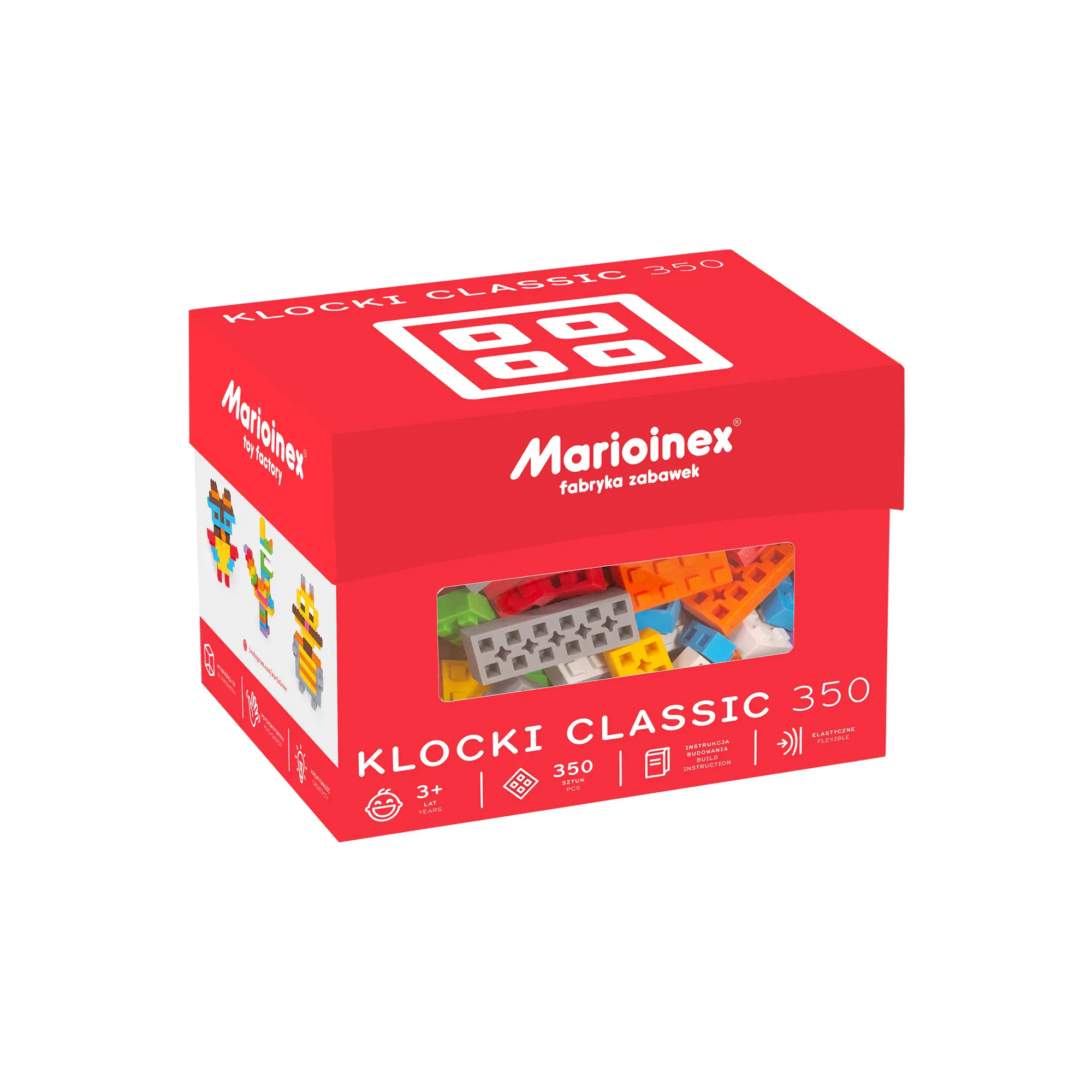 marioinex set classic kockica 350kom. - slika 2
