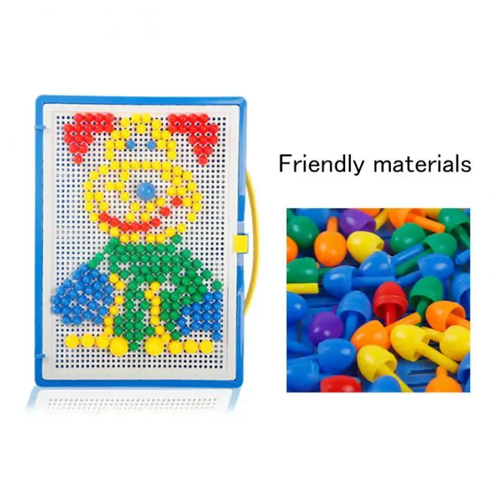 montessori puzzle gljive 296 komada - slika 5