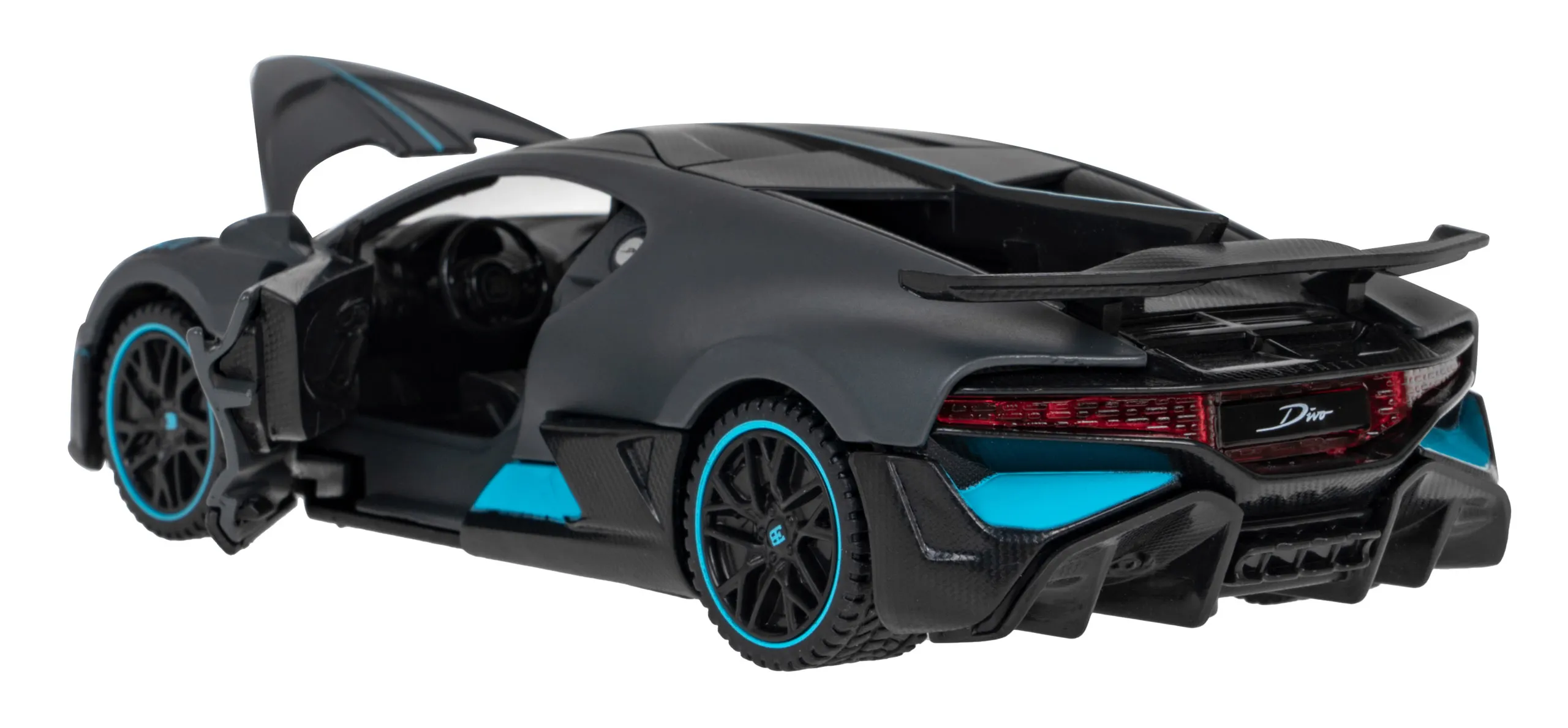 rastar metalni bugatti divo 1:32 crni - slika 4